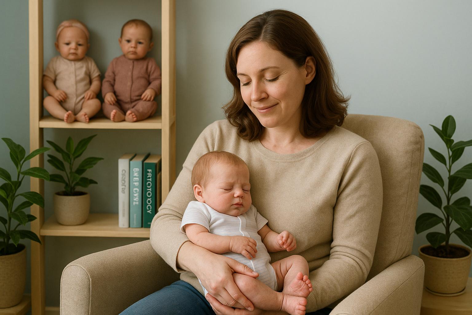 Bebês reborn na vida adulta: entenda se esse hobby é saudável, terapêutico ou sinal de problema para a saúde mental e emocional do adulto. (imagem gerada com inteligência artificial)