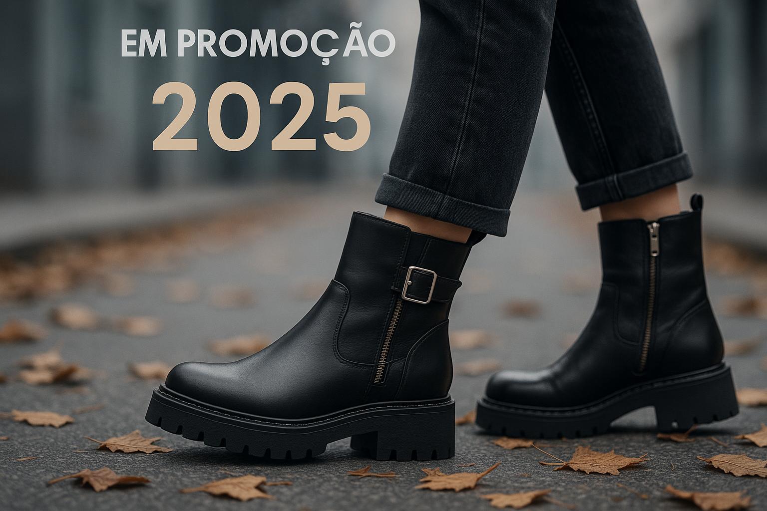 Botas femininas em promoção 2025: conforto, estilo e preços imperdíveis para renovar seu guarda-roupa e enfrentar o inverno com elegância e praticidade. (imagem gerada com inteligência artificial)