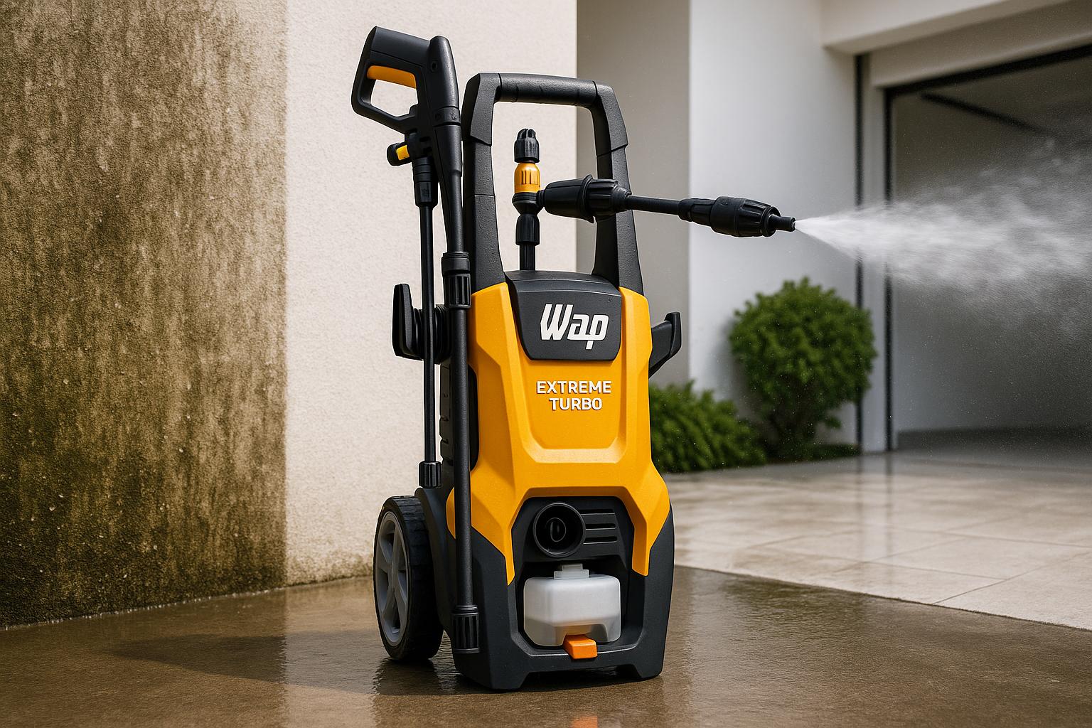 Melhor Lavadora de Alta Pressão 2025: descubra por que a WAP Extreme Turbo é a escolha ideal, com alta potência, economia e tecnologia avançada. (imagem gerada com inteligência artificial)
