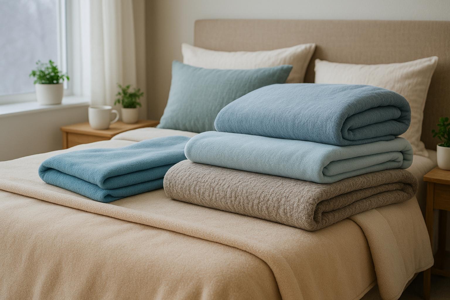 Melhores cobertores para o frio de 2025: conforto, calor e proteção hipoalergênica para noites aconchegantes e saudáveis no inverno. (imagem gerada com inteligência artificial)