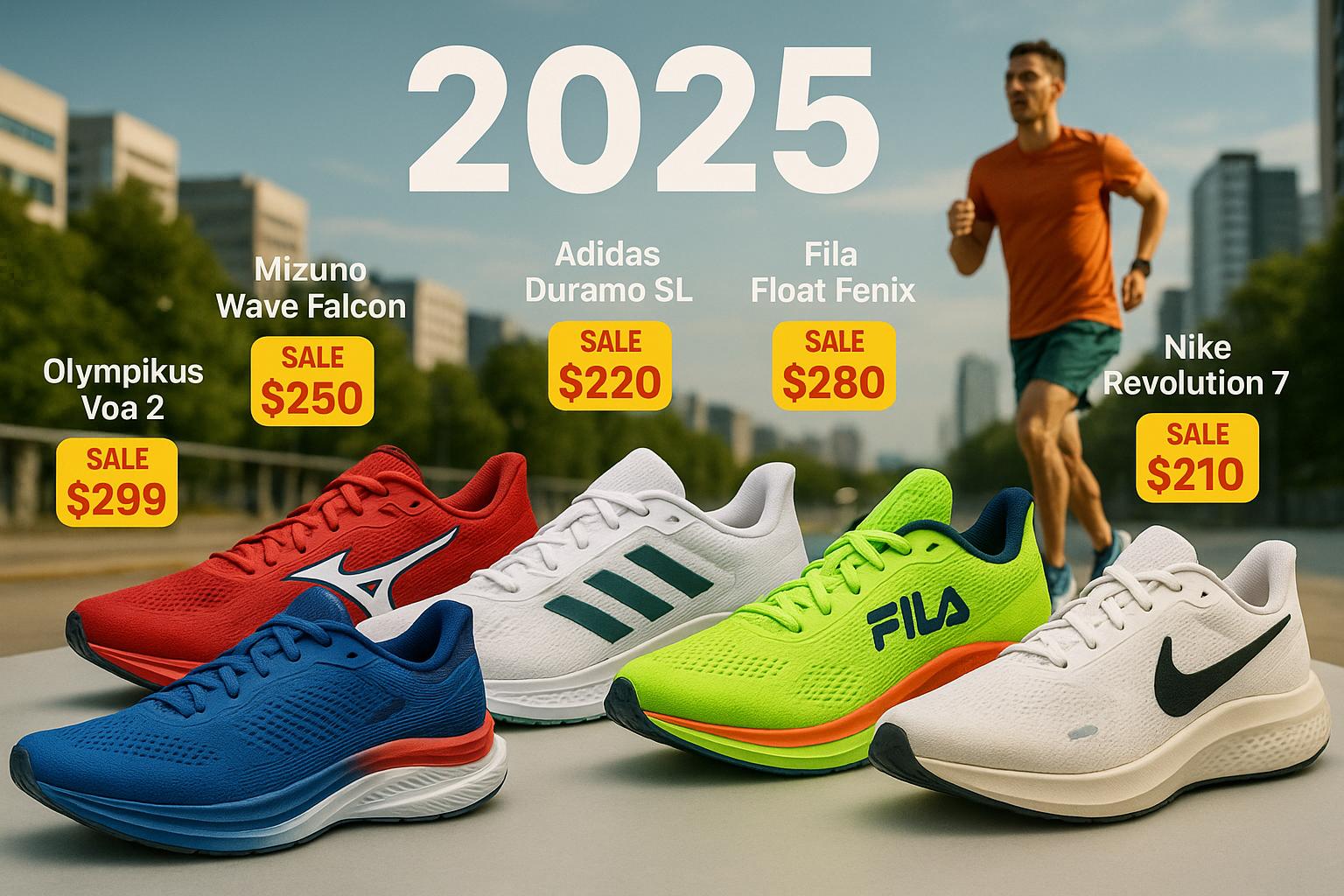 Tênis de corrida em promoção 2025: descubra modelos confortáveis, tecnológicos e com preços acessíveis para melhorar seu desempenho e evitar lesões. (imagem gerada com inteligência artificial)