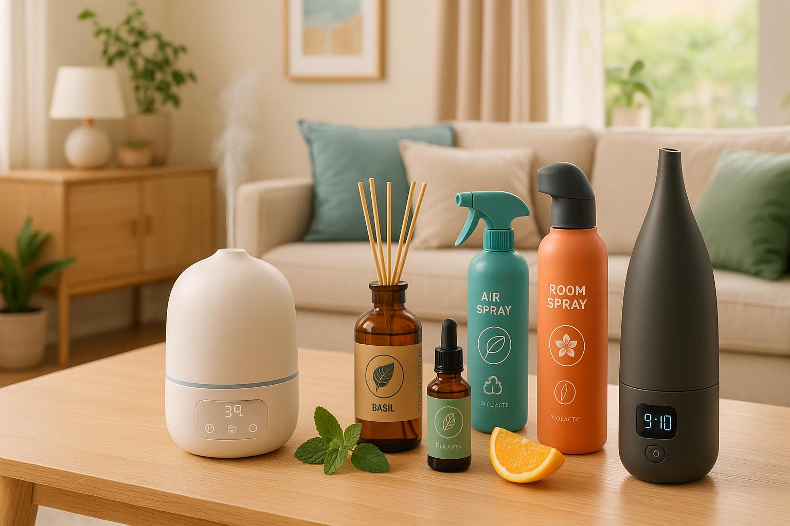 Descubra opções econômicas e modernas de aromatizantes para casa barato em 2025, garantindo ambientes perfumados com qualidade e custo acessível. (imagem gerada com inteligência artificial)