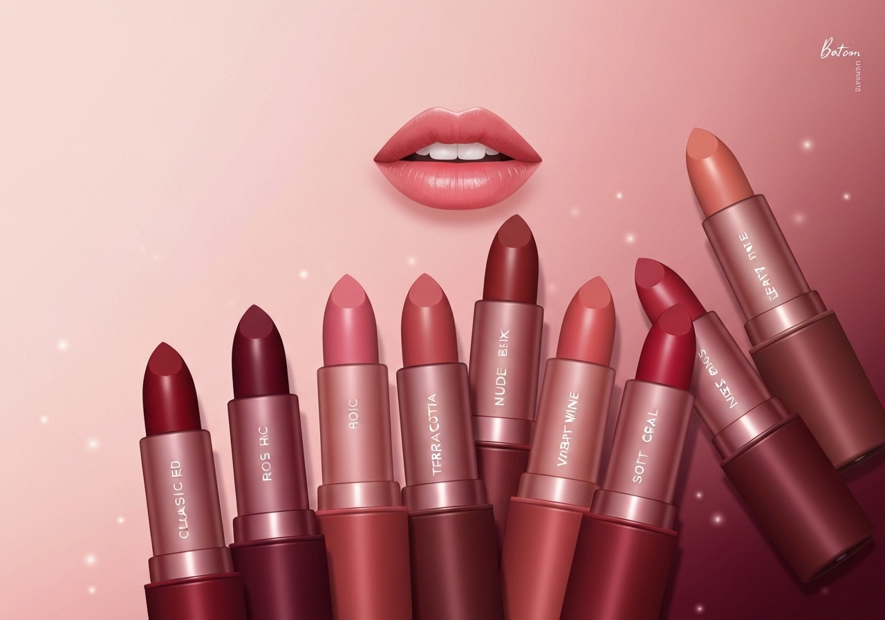 Batom Creamy Matte Glass Ruby Rose: 8 Cores Intensos e Aveludadas