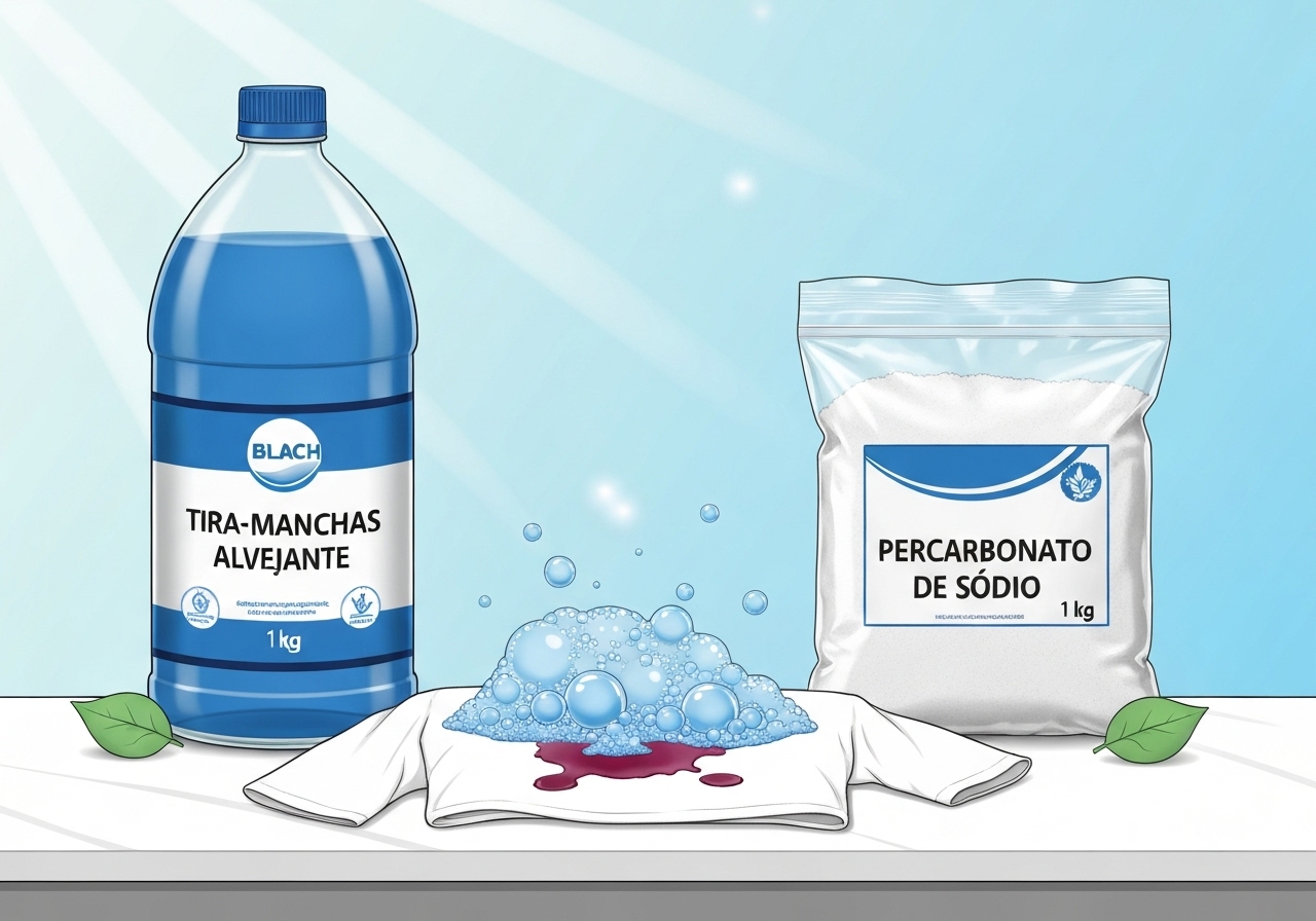 Combo Tira Manchas e Percarbonato: Elimine Manchas Difíceis