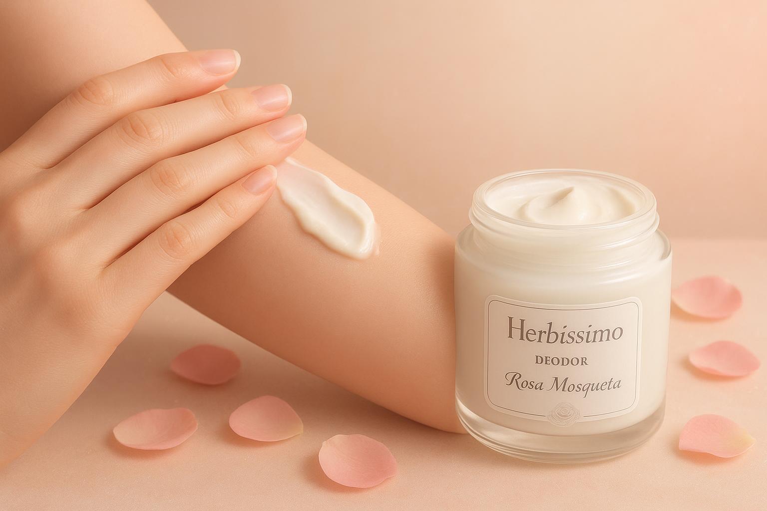 Herbíssimo Rosa Mosqueta: Clareia, Hidrata e Protege 72h