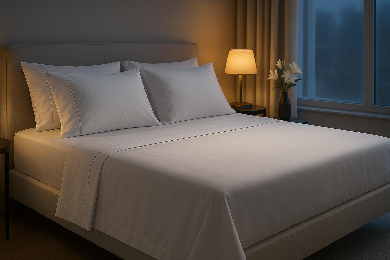 Kit Lençol Queen 400 Fios Micropercal: Luxo com Ponto Palito