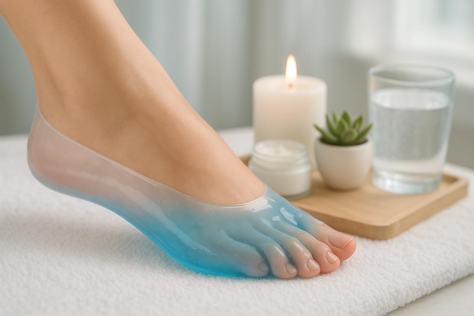 Meias de Silicone e Gel: Spa em Casa para Pés Rachados
