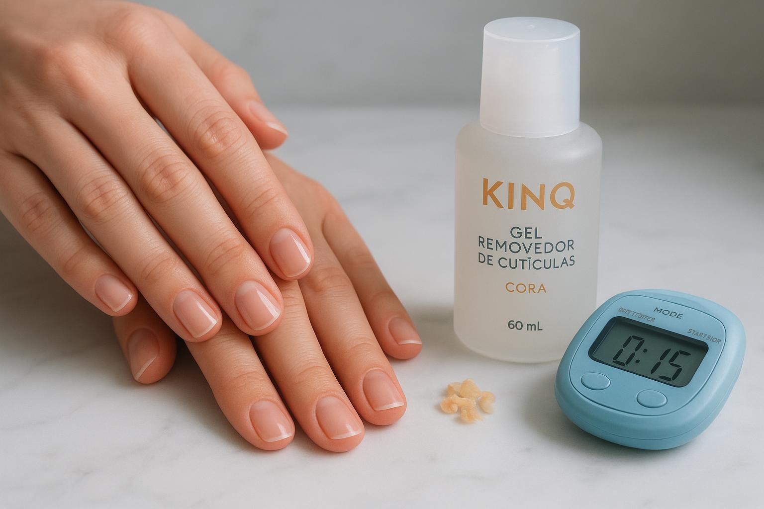 Kinq Gel Cora: Remova Cutículas em 15s para Unhas Perfeitas
