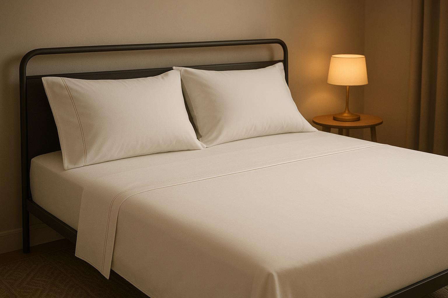 Kit Lençol Casal Queen 400 Fios: Ponto Palito Extra Macio